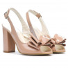 Sandale dama 1256 lac nude