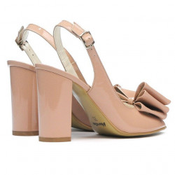 Sandale dama 1256 lac nude