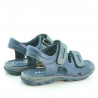 Sandale copii mici 11c indigo+gri