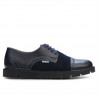 Pantofi casual dama 7001-1 indigo combinat