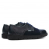 Pantofi casual dama 7001-1 indigo combinat