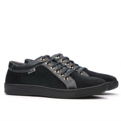Pantofi casual/sport barbati 841 negru combinat
