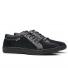 Pantofi casual/sport barbati 841 negru combinat