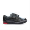 Pantofi copii mici 16-1c negru+gri