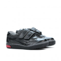 Pantofi copii mici 16-1c negru+gri