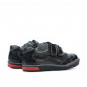 Pantofi copii mici 16-1c negru+gri