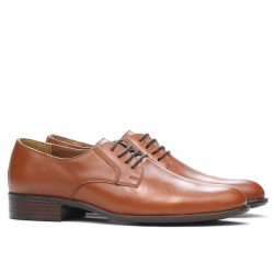 Pantofi eleganti barbati 837 maro coniac