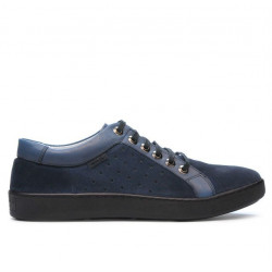 Pantofi casual/sport barbati 841 indigo combinat