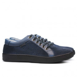 Pantofi casual/sport barbati 841 indigo combinat