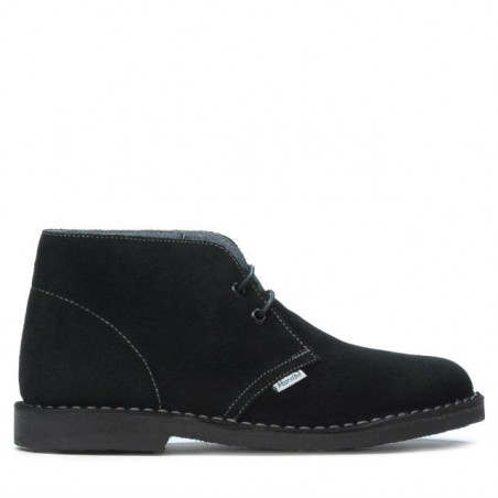 Ghete dama 7100-1 negru velur