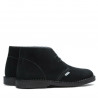 Ghete dama 7100-1 negru velur