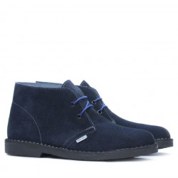 Női bakancs 7100-1 indigo velúr