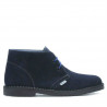 Női bakancs 7100-1 indigo velúr