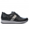 Pantofi sport dama 679 negru+argintiu