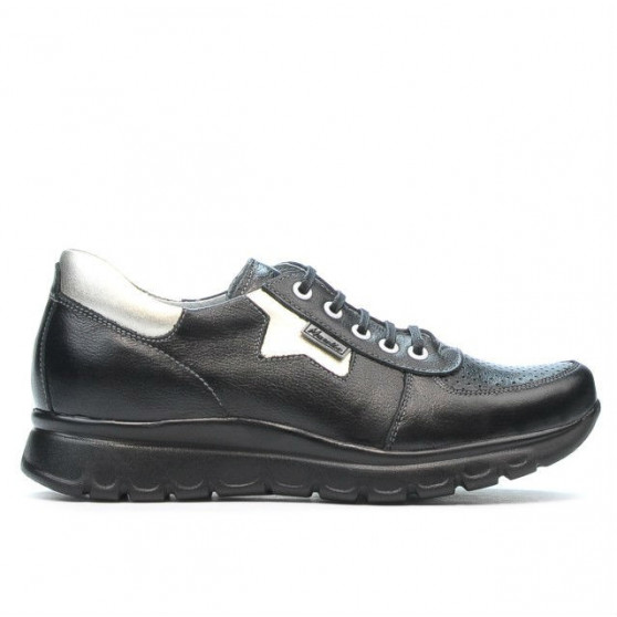 Pantofi sport dama 680 negru combinat Pantofi sport dama 680 negru combinat