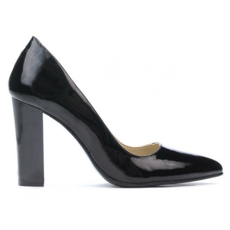 Pantofi eleganti dama 1261 lac negru