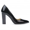 Pantofi eleganti dama 1261 lac negru