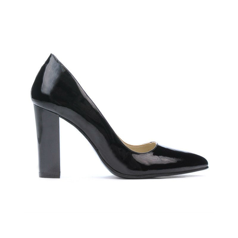 Pantofi eleganti dama 1261 lac negru
