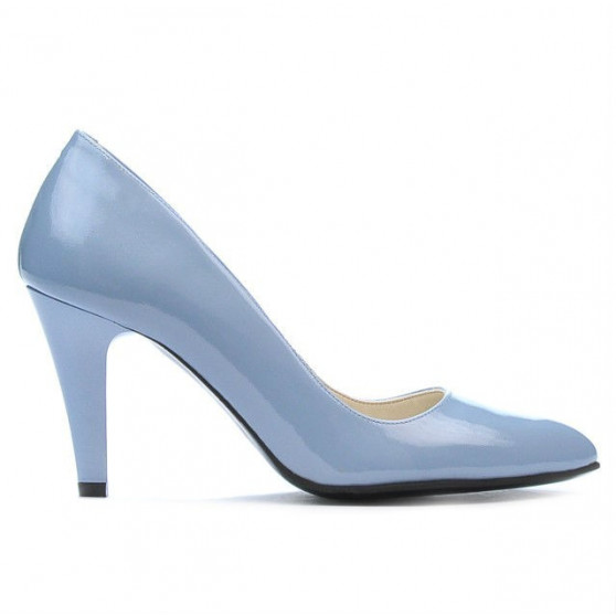 Elegáns női cipők 1234 lakk kék Elegáns női cipők 1234 lakk kék