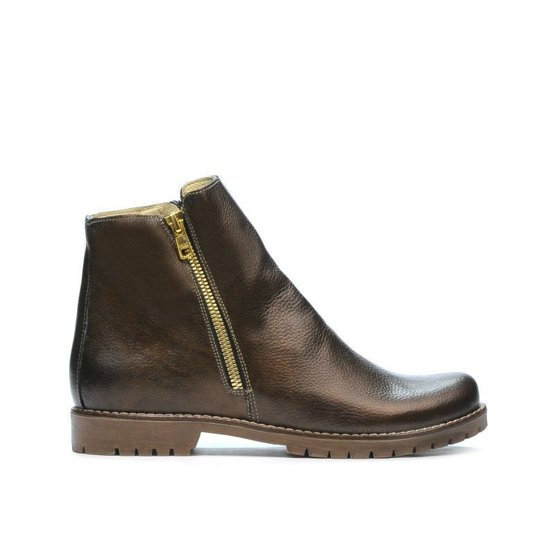 Női bakancs 3304 bronz