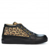 Ghete dama 3290 negru+tigris