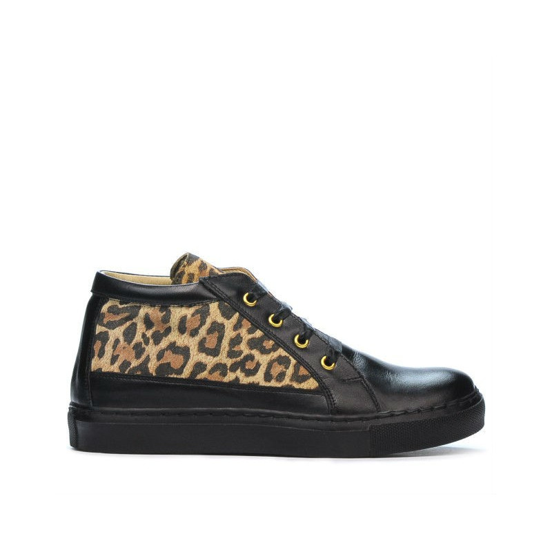 Ghete dama 3290 negru+tigris