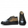 Ghete dama 3290 negru+tigris