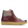 Ghete dama 3310 bordo combinat