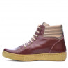 Ghete dama 3310 bordo combinat