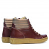 Ghete dama 3310 bordo combinat