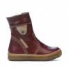 Ghete copii mici 34c bordo+aramiu