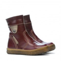 Ghete copii mici 34c bordo+aramiu