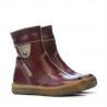 Ghete copii mici 34c bordo+aramiu
