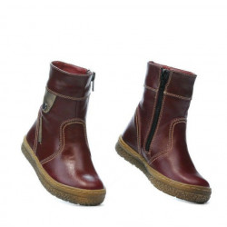 Ghete copii mici 34c bordo+aramiu