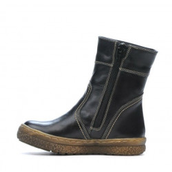 Kisgyerek bakancs 34c fekete+réz