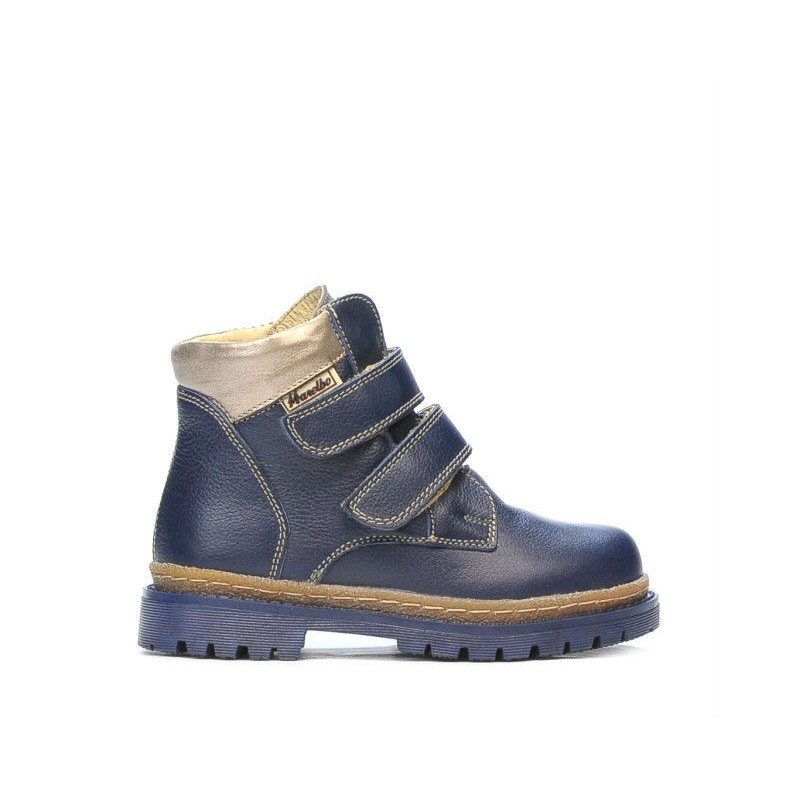 Ghete copii mici 37c indigo+aramiu