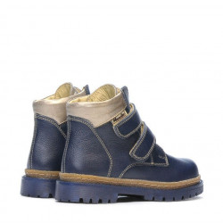 Ghete copii mici 37c indigo+aramiu
