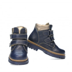Ghete copii mici 37c indigo+aramiu
