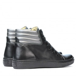 Ghete dama 3310 negru combinat
