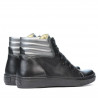 Ghete dama 3310 negru combinat