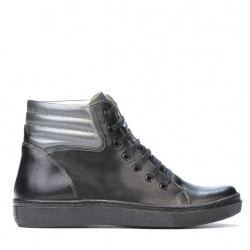Ghete dama 3310 negru combinat