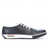 Pantofi sport adolescenti 309 indigo+alb