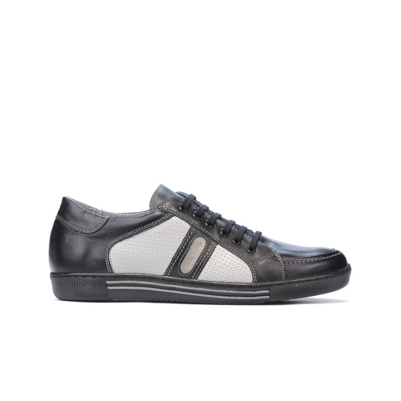Pantofi sport adolescenti 310 negru+gri