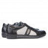 Pantofi sport adolescenti 310 negru+gri