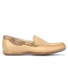 Mocasini 719p bej perforat