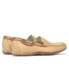 Mocasini 719p bej perforat