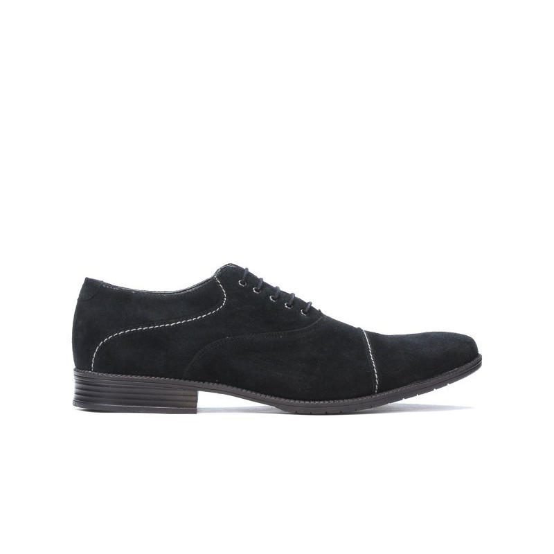 Pantofi casual / eleganti barbati 738 negru velur 