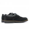 Pantofi casual barbati 739 negru velur