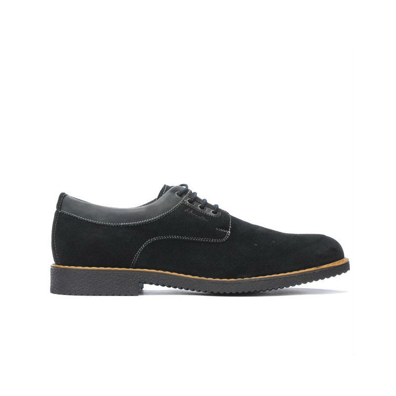 Pantofi casual barbati 739 negru velur