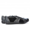 Pantofi sport barbati 748 gri petrol combinat